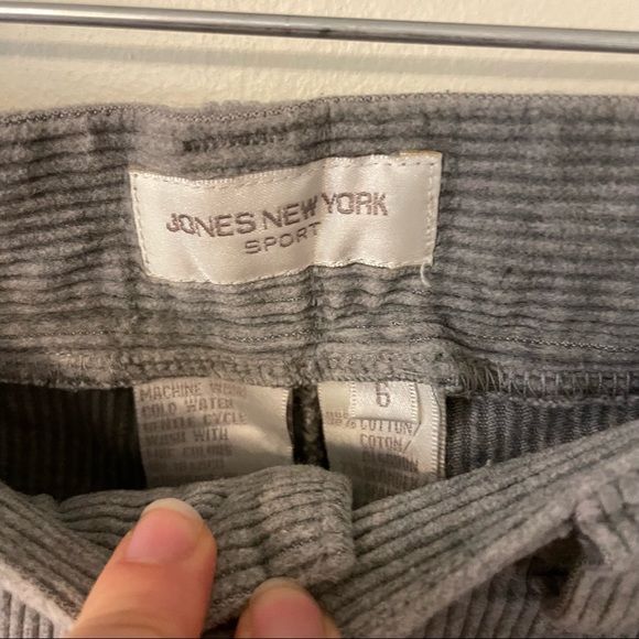 vintage gray corduroy pants - Picture 6 of 6